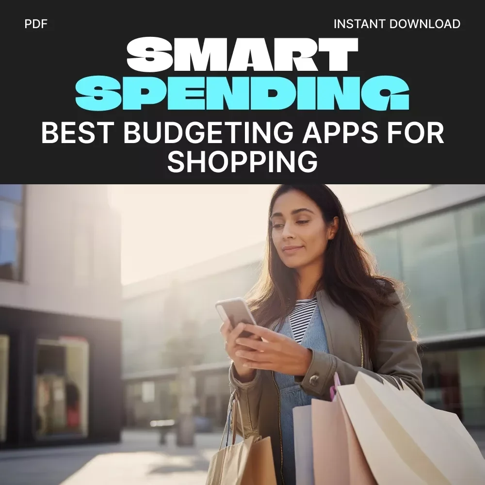 Smart Spending Made Simple: Best Budgeting Apps for Shopping | Digital eBook for Smart Shoppers | Best Budgeting Apps for Black Friday Shopping | Printable Guide for Savvy Buyers