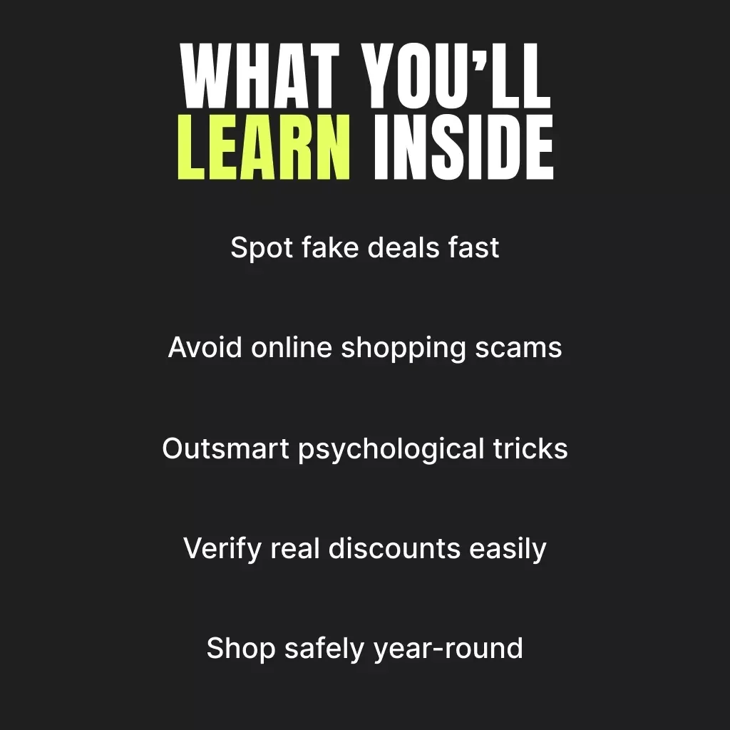 How to Recognize Fake Black Friday Deals and Shop Smart – eBook for Savvy Shoppers | Digital Download Guide on What Red Flags Indicate Fake Deals, Online Scam Awareness & Smart Shopping Tips