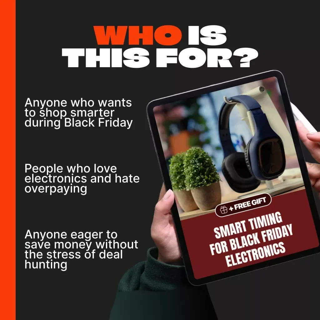 Smart Timing for Black Friday Electronics | Digital Guide, eBook & Checklist for Savvy Shoppers | Maximize Savings on Gadgets, Laptops & Tech Deals