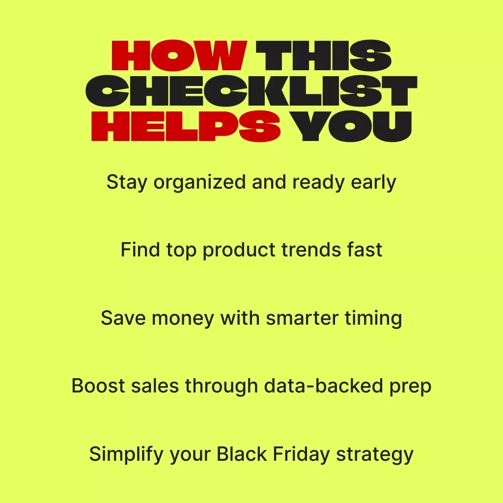 Black Friday Research Checklist: When to Start | Ultimate Digital Download for Smart Shoppers & Sellers | Plan Your Black Friday Strategy Early