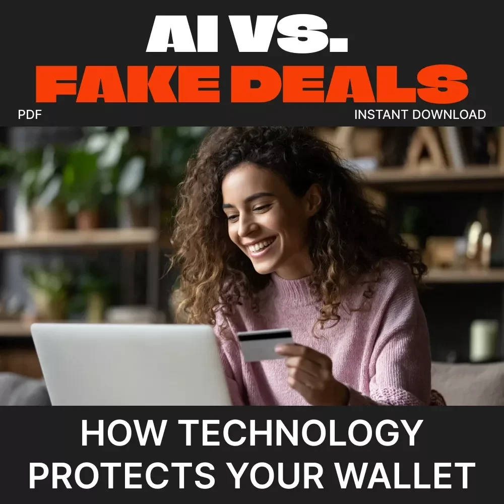 AI vs. Fake Deals: How Technology Protects Your Wallet | Digital Guide, eBook & Checklist for Safe Online Shopping, AI Scam Detection, and Fraud Prevention