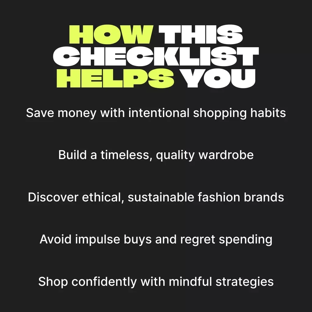 Smart Style Moves: Black Friday Edition | Sustainable Fashion eBook, Ethical Shopping Guide, Digital Download for Conscious Shoppers