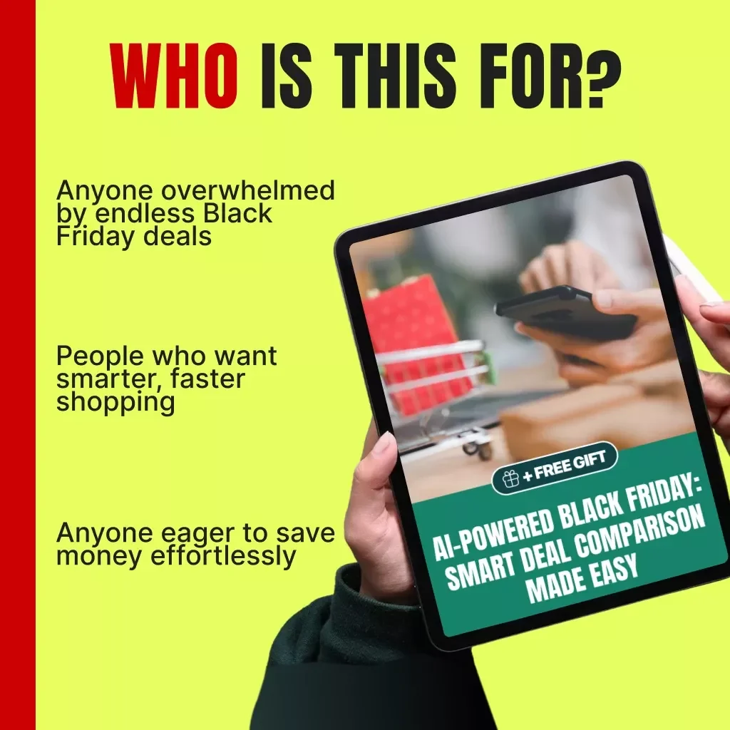 AI-Powered Black Friday: Smart Deal Comparison Made Easy | Ultimate Guide on How to Use AI for Deal Comparison, Save More & Shop Smarter