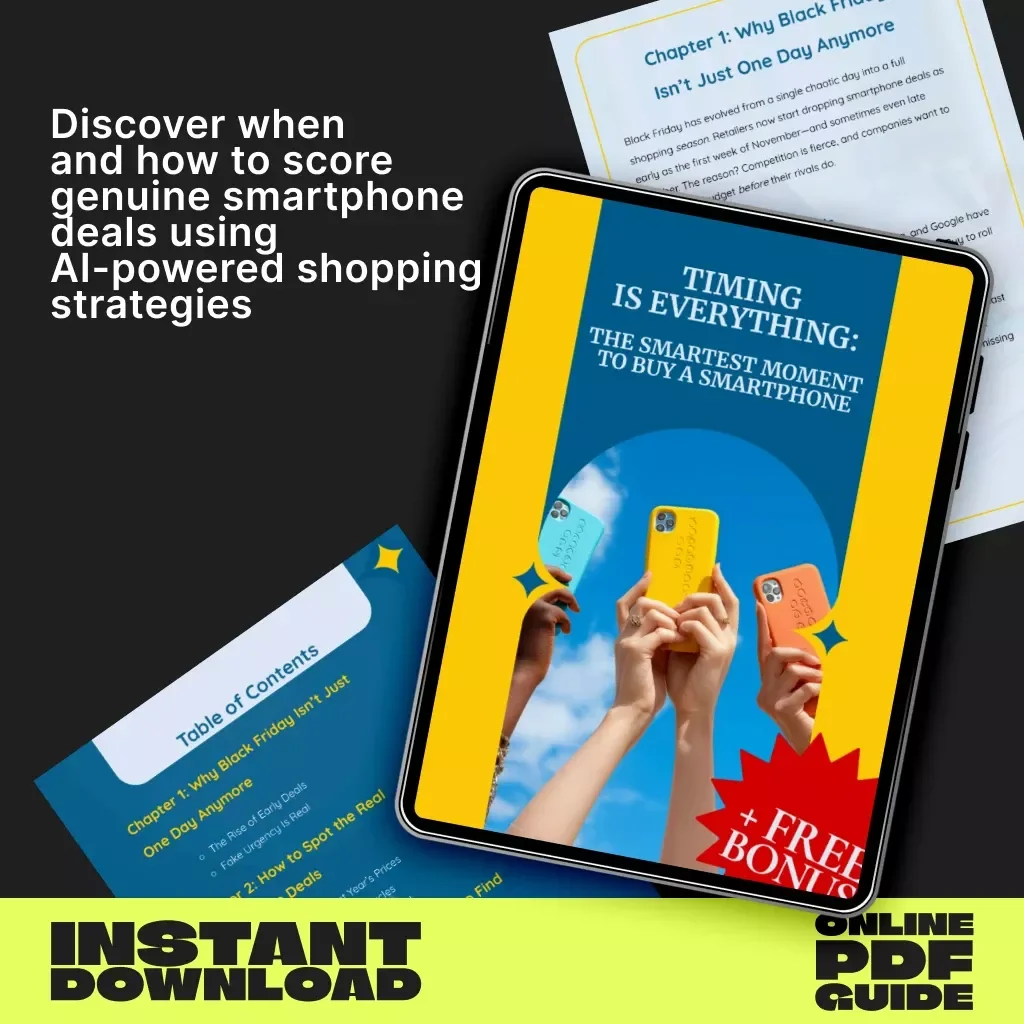 Timing Is Everything: The Smartest Moment to Buy a Smartphone | Ultimate Black Friday Smartphone Buying Guide | Learn when should you buy a new smartphone on Black Friday to save big!