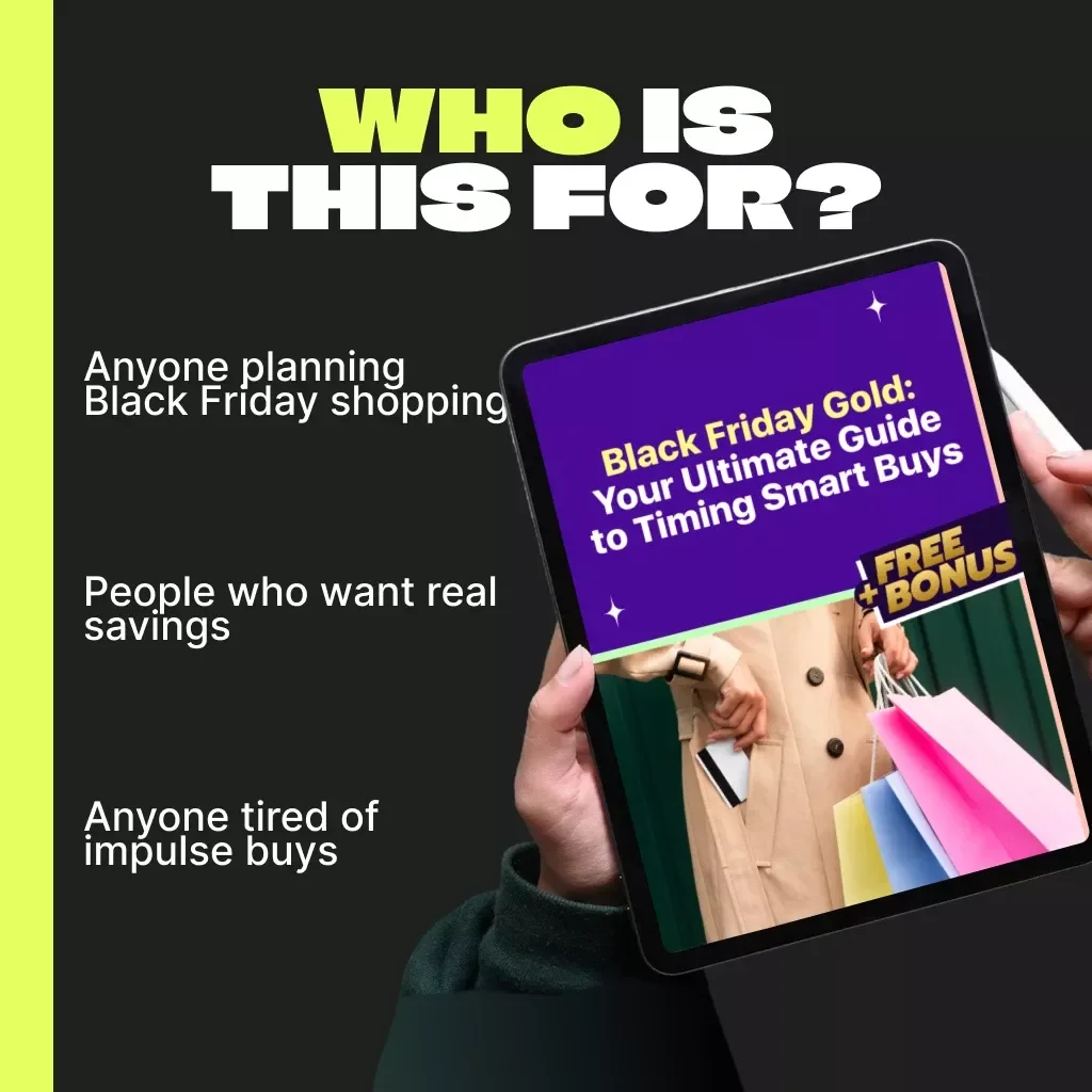 Black Friday Gold: Your Ultimate Guide to Timing Smart Buys | Best Times to Buy Different Categories | Digital eBook for Savvy Shoppers