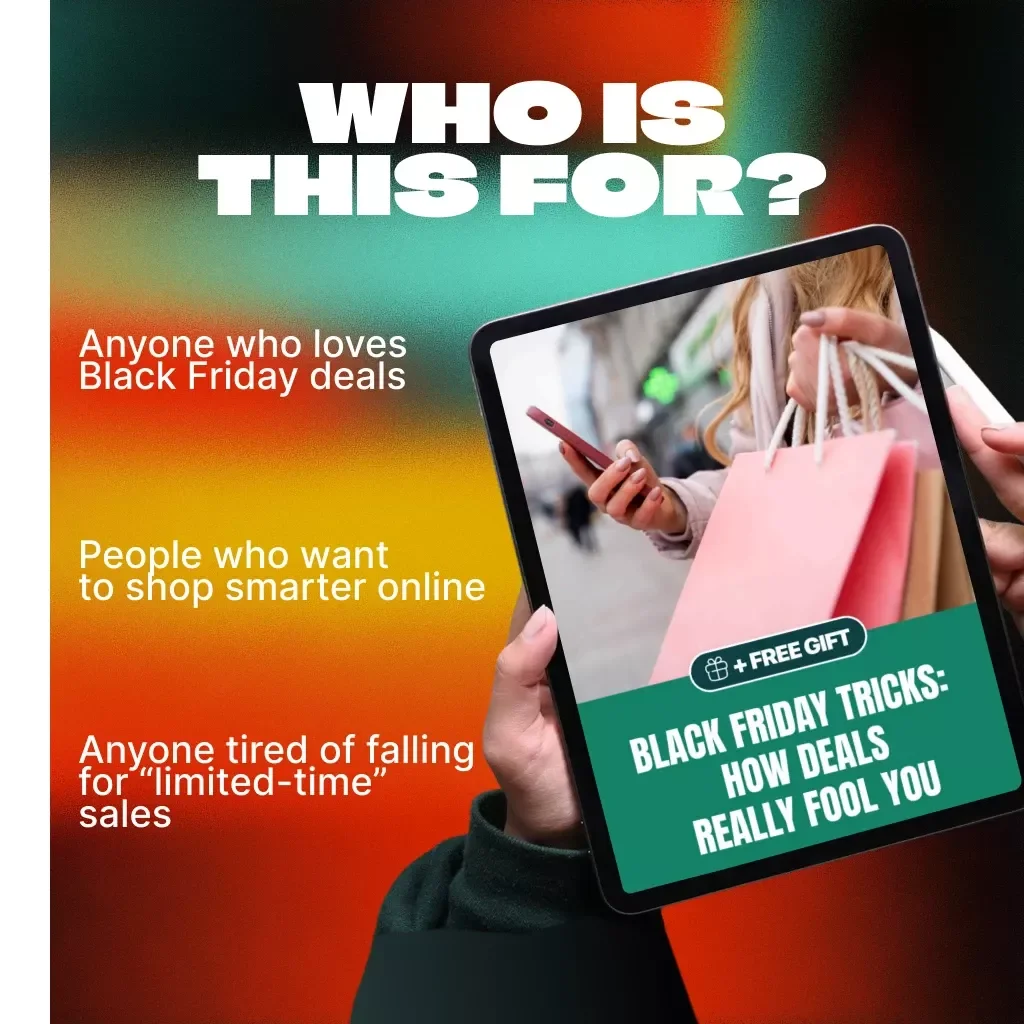 Black Friday Tricks: How Deals Really Fool You | Ebook on Why Black Friday Deals Fool People | Digital Download Guide for Smart Shoppers