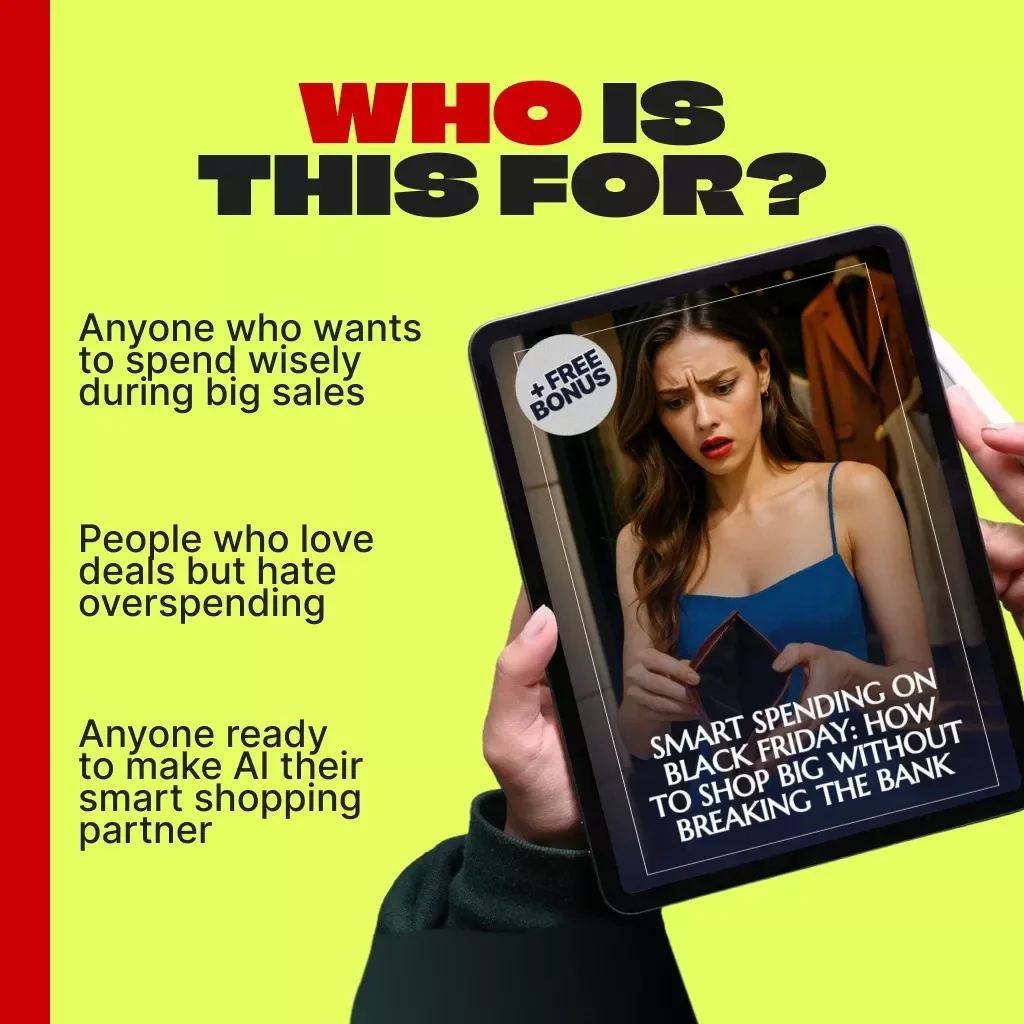 Smart Spending on Black Friday: How to Shop Big Without Breaking the Bank | Digital Guide for Smart Holiday Shopping, Budget Planning & AI-Powered Savings | How Much Should I Spend on Black Friday eBook