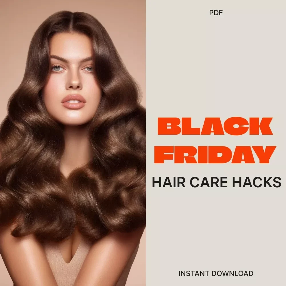Black Friday Hair Care Hacks: Smart Shopping for Shiny Strands | Ultimate Guide to Tips for Shopping for Hair Care Products During Black Friday | Digital Download eBook