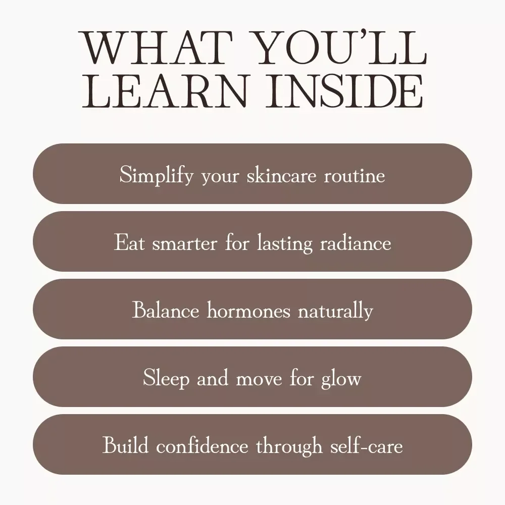 Radiant After Forty Guide | Ebook for Women Over 40 | Tips for Glowing Skin After 40 | Skincare, Nutrition & Lifestyle Glow-Up Plan