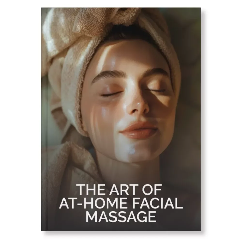 The Art of At-Home Facial Massage | Step-by-Step Guide to Facial Massage at Home | Digital Self-Care & Glow-Enhancing Routine eBook