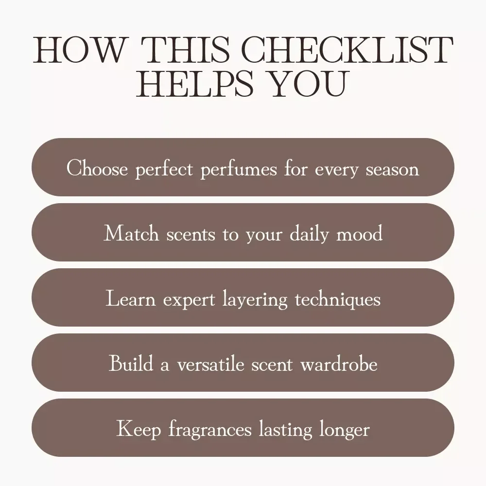 The Seasonal Scent Switch Checklist | Digital Fragrance Guide for Every Season | How to Choose a Fragrance for Different Seasons