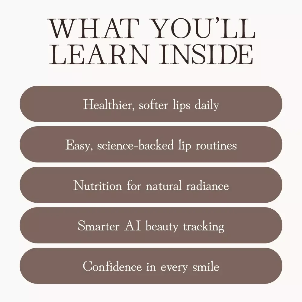 Your Complete Guide to Soft, Hydrated, and Irresistible Smiles | Digital eBook for Lip Care, Self-Care & Beauty Lovers | Tips for Soft and Hydrated Lips