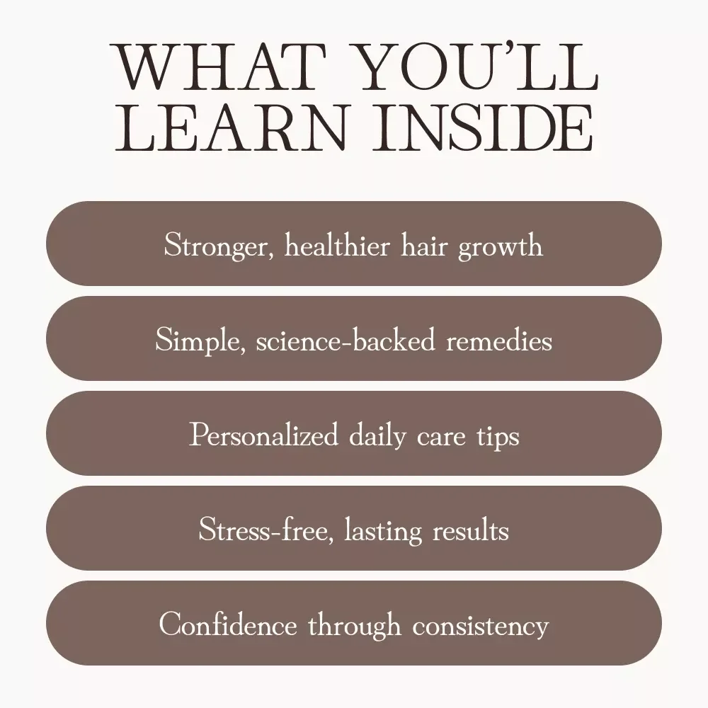 Preventing Hair Loss Naturally | How to Prevent Hair Loss Naturally eBook | Holistic Hair Care Guide for Stronger, Healthier Hair
