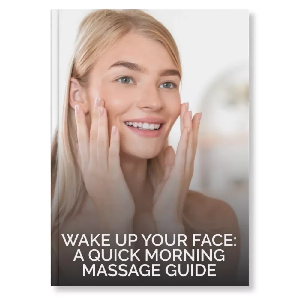 Wake Up Your Face: A Quick Morning Massage Guide | How to Perform a Quick Facial Massage in the Morning for Radiant, Energized Skin | Digital Self-Care eBook & Skincare Routine Download