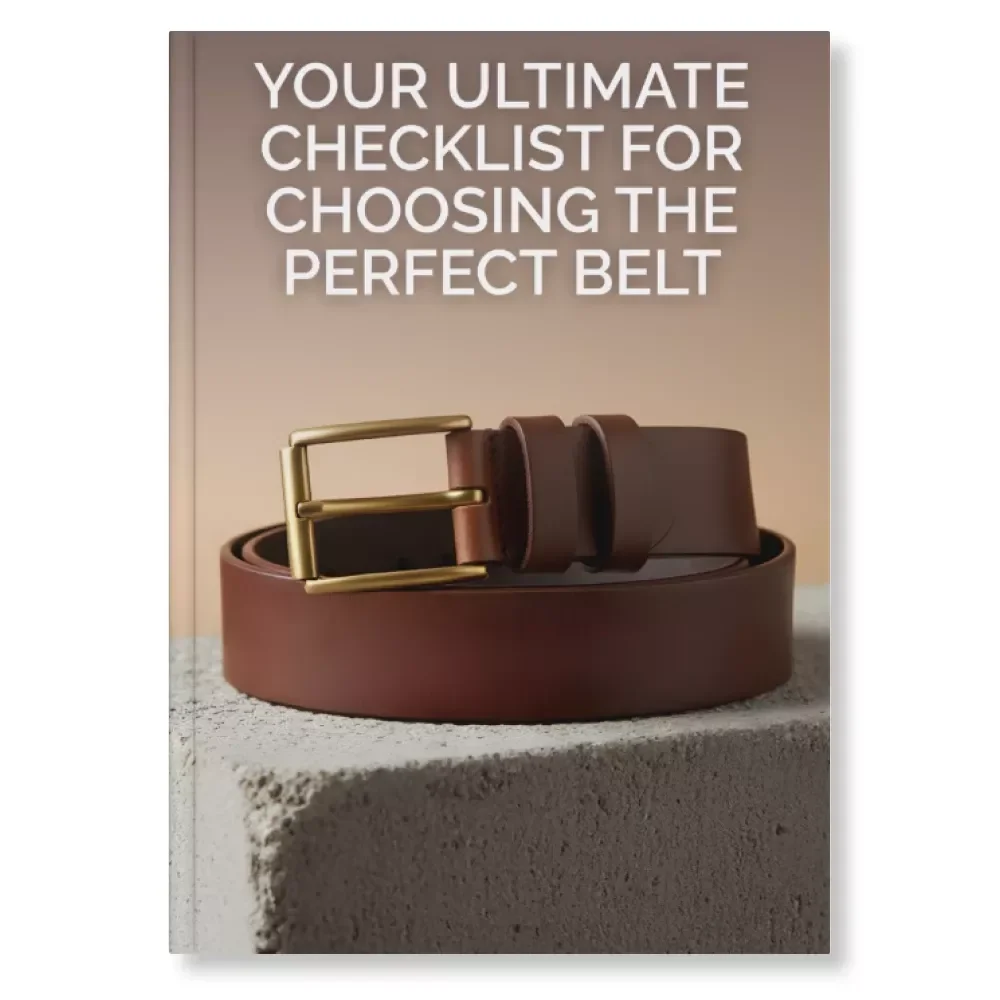 Your Ultimate Checklist for Choosing the Perfect Belt | Printable Fashion Style Guide, Digital Download, Men’s & Women’s Belt Styling Tips, Outfit Accessory eBook