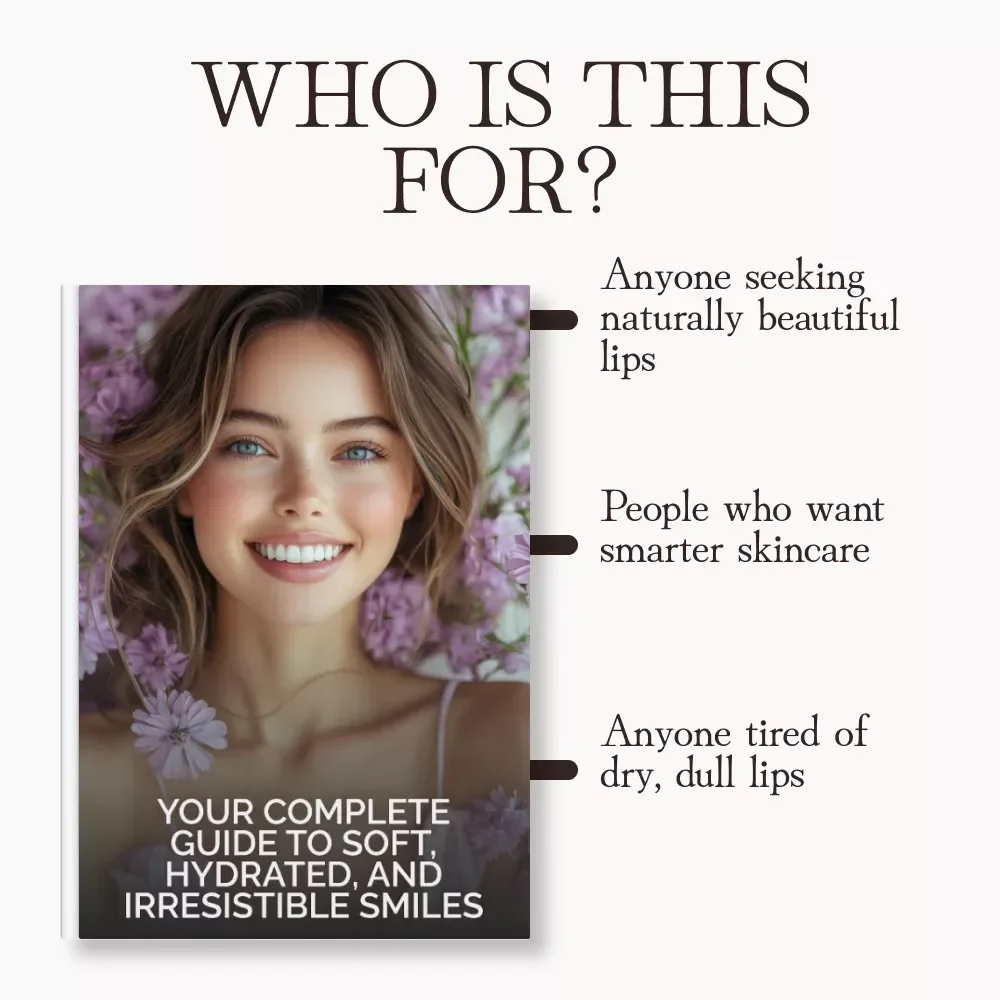 Your Complete Guide to Soft, Hydrated, and Irresistible Smiles | Digital eBook for Lip Care, Self-Care & Beauty Lovers | Tips for Soft and Hydrated Lips