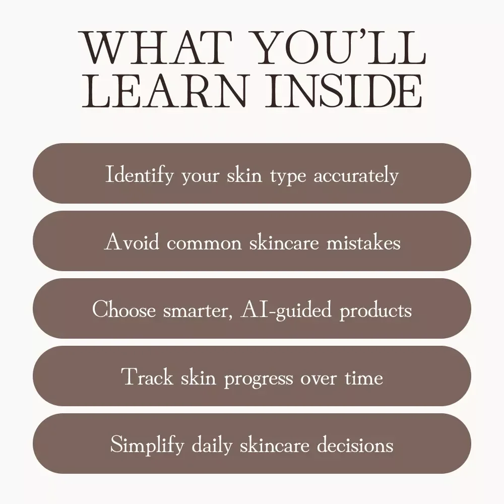 Unlocking Skin Type Secrets with AI | Digital Skincare Guide | Learn how to use AI to analyze your skin type and personalize your beauty routine