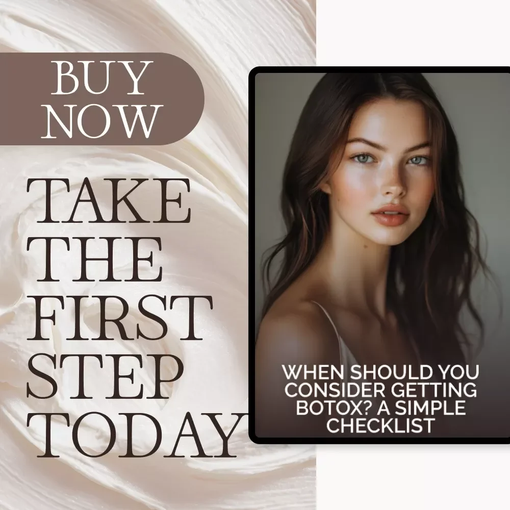 When Should You Consider Getting Botox? A Simple Checklist | Digital Self-Care & Beauty Guide for Preventative Botox, Fine Lines, and Anti-Aging Decisions