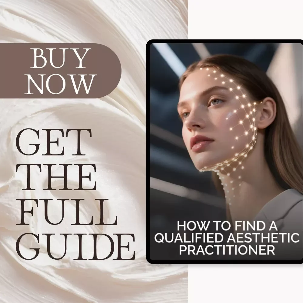 How to Find a Qualified Aesthetic Practitioner | Digital Guide for Choosing the Best Cosmetic Expert | eBook on Vetting Safe & Professional Aesthetic Providers