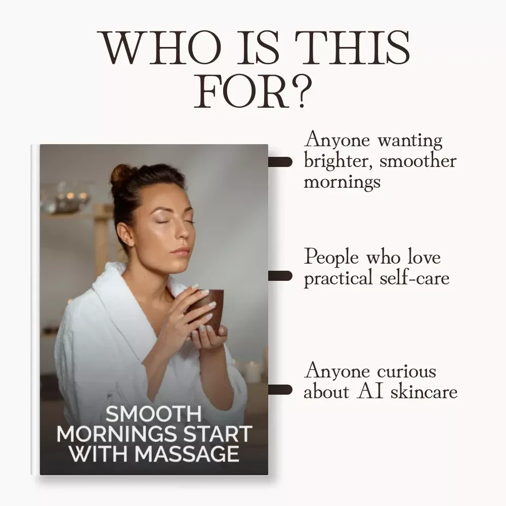 Smooth Mornings Start with Massage | Digital Guide for How to Reduce Puffiness with Facial Massage | Step-by-Step Skincare eBook & AI Routine Tips