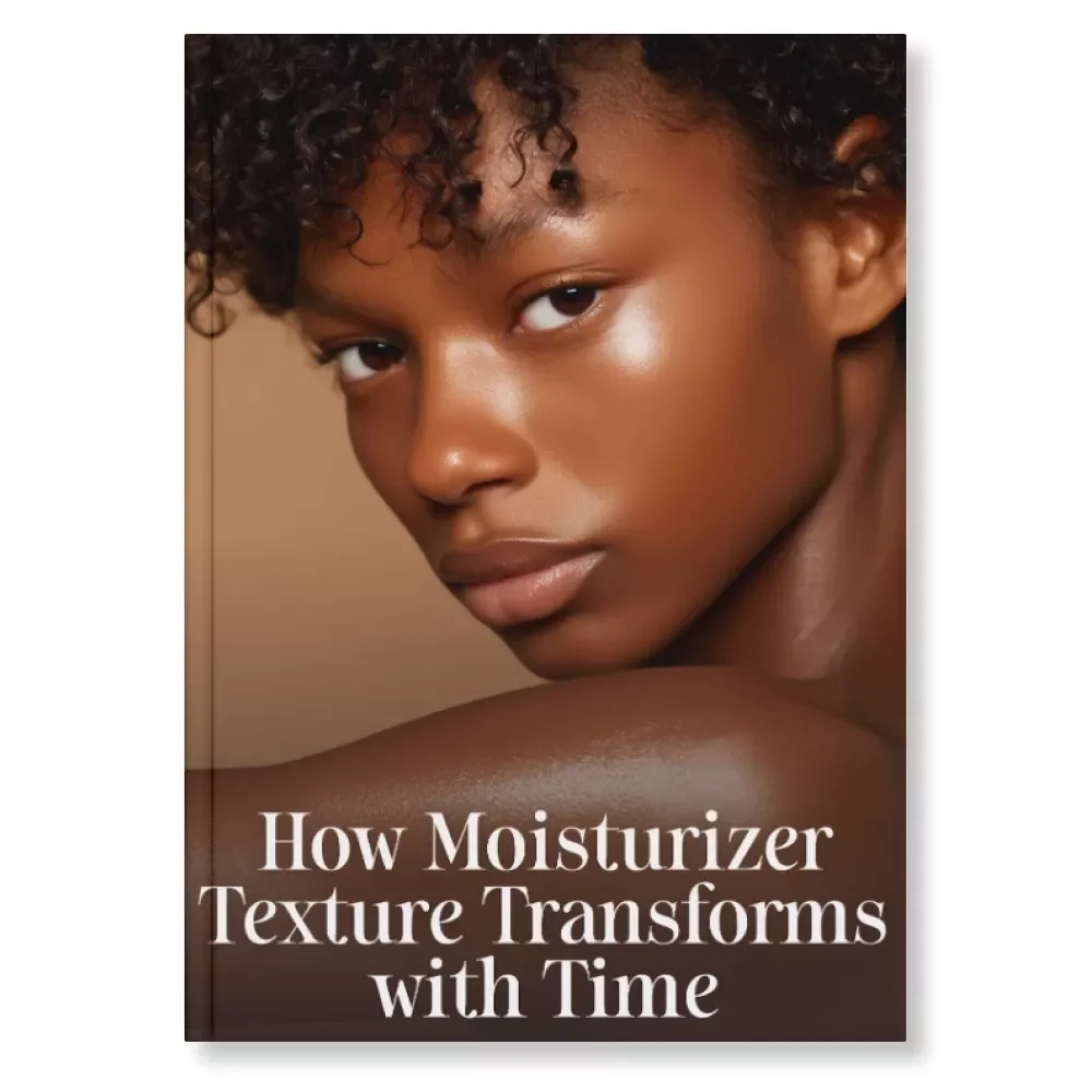 How Moisturizer Texture Transforms with Time | Skincare Guide for Aging Skin | Digital Download | Why Moisturizer Texture Matters as You Get Older