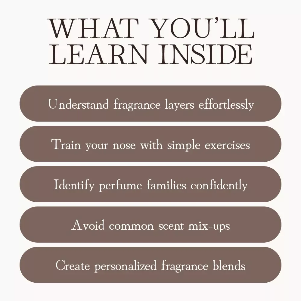 Scent Sense: Unlocking the Secrets of Fragrance Notes | Perfume Guide, Fragrance Families, AI Scent Analysis, Nose Training eBook for Beginners & Enthusiasts