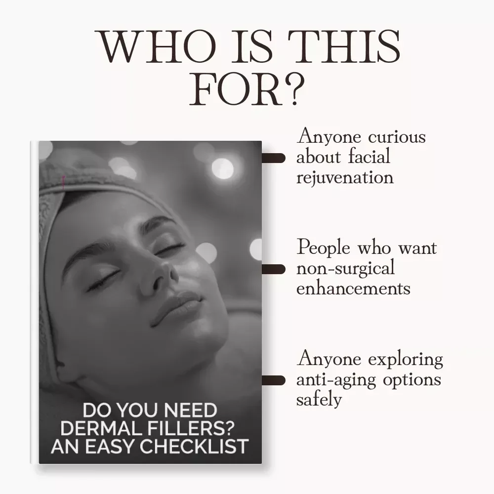 Do You Need Dermal Fillers? An Easy Checklist | Instant Digital Download | How to Know If You Need Dermal Fillers Guide for Face Volume, Wrinkles & Lip Enhancement