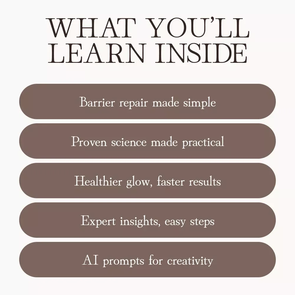 Ceramide Secrets for Stronger Skin | Digital Skincare Guide | Learn What Are Ceramides and Why Are They Good for the Barrier | Skin Barrier Repair & Beauty Routine Prompts