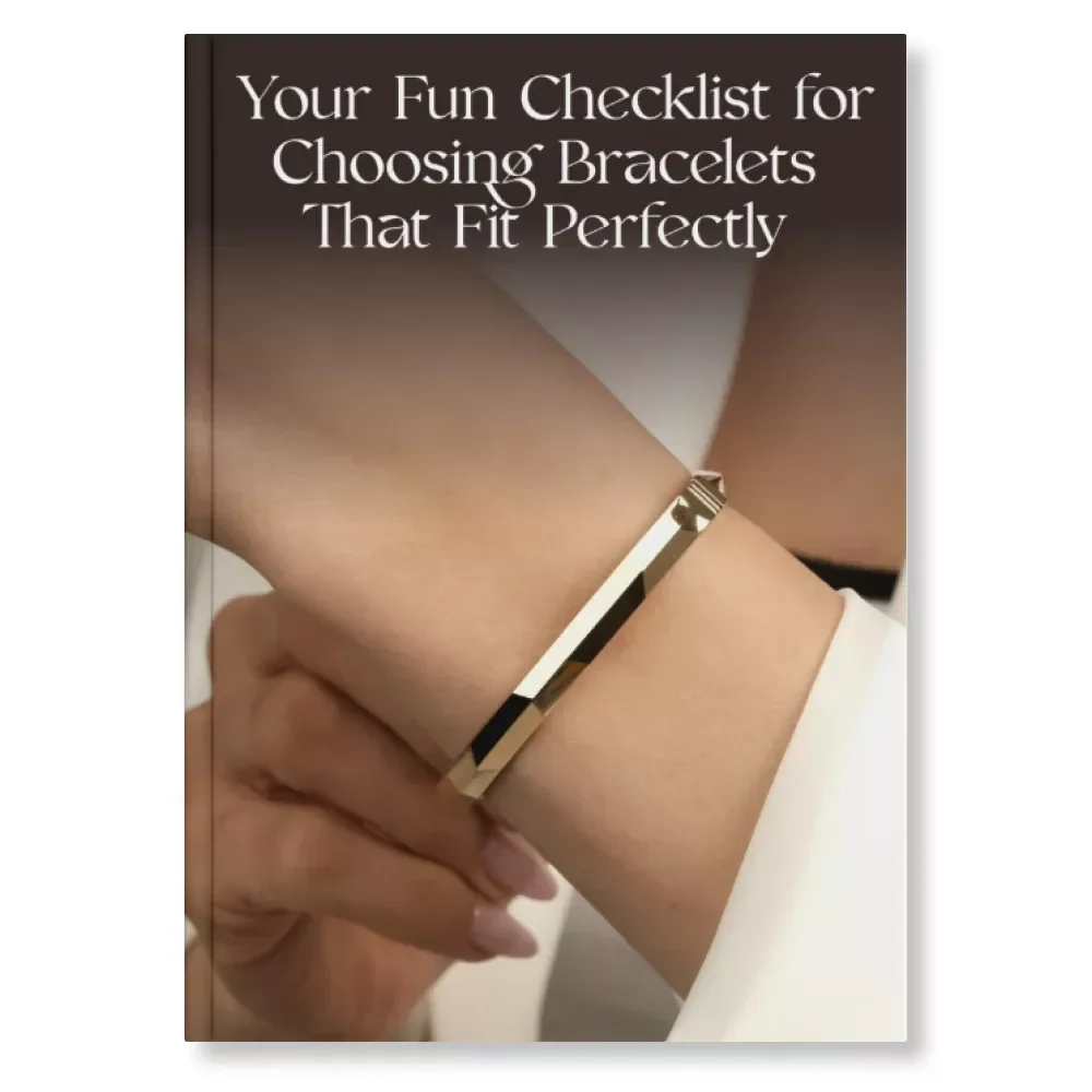 Your Fun Checklist for Choosing Bracelets That Fit Perfectly ✨ | Printable Bracelet Sizing Guide, Jewelry Style Tips, Wrist Measurement Chart, Bracelet Buying Guide Digital Download