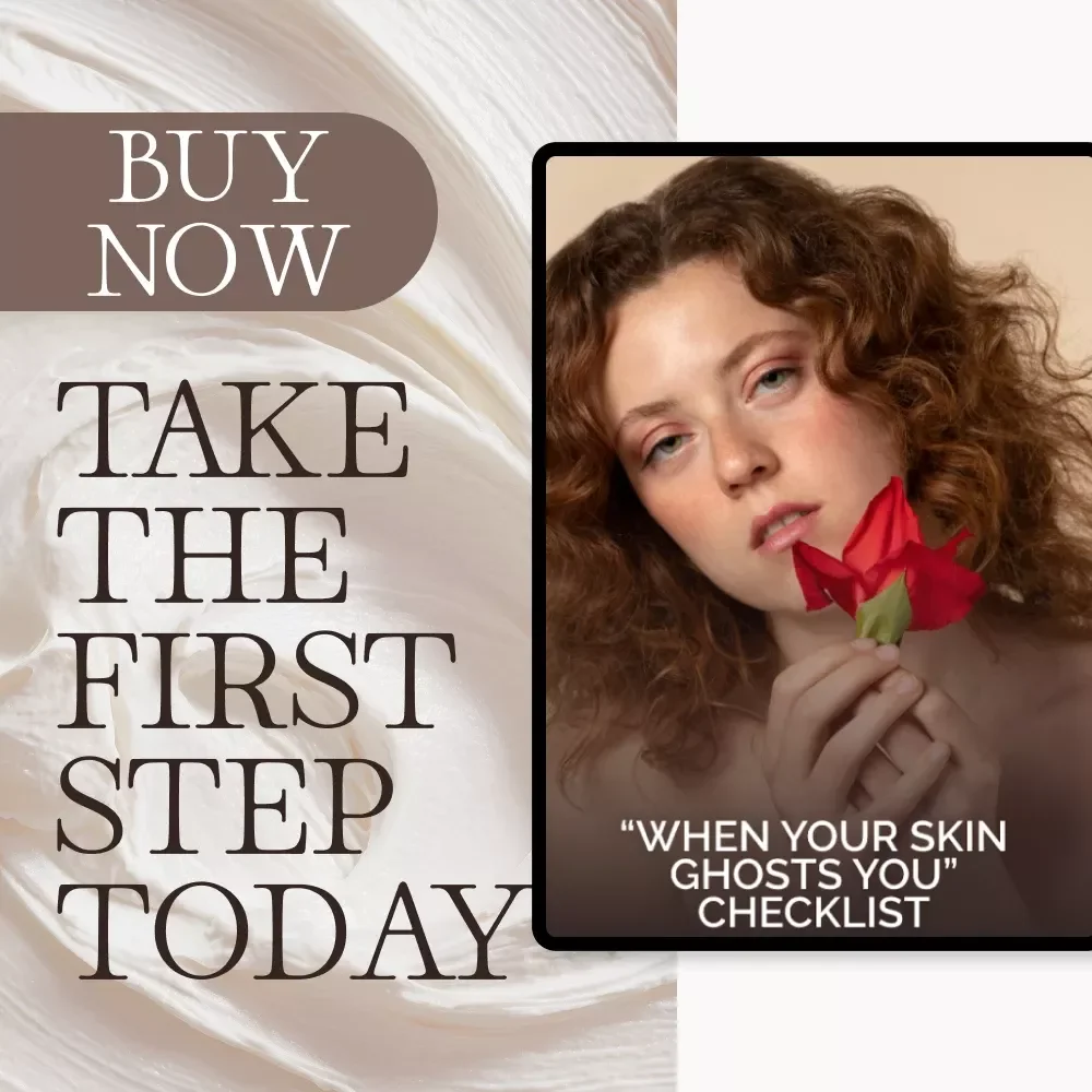 “When Your Skin Ghosts You” Checklist | What to Do When Your Skin Stops Responding to Products | Digital Skincare Reset Guide for Glowing Skin