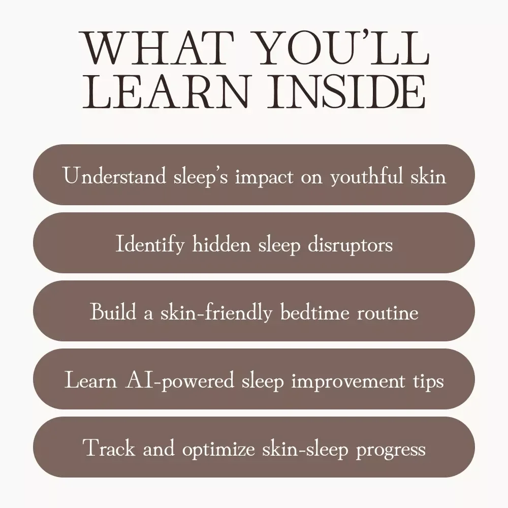 How Sleep Shapes Your Skin and Slows Aging | Digital Guide to Understanding What Role Sleep Plays in Skin Aging, Rest, and Rejuvenation