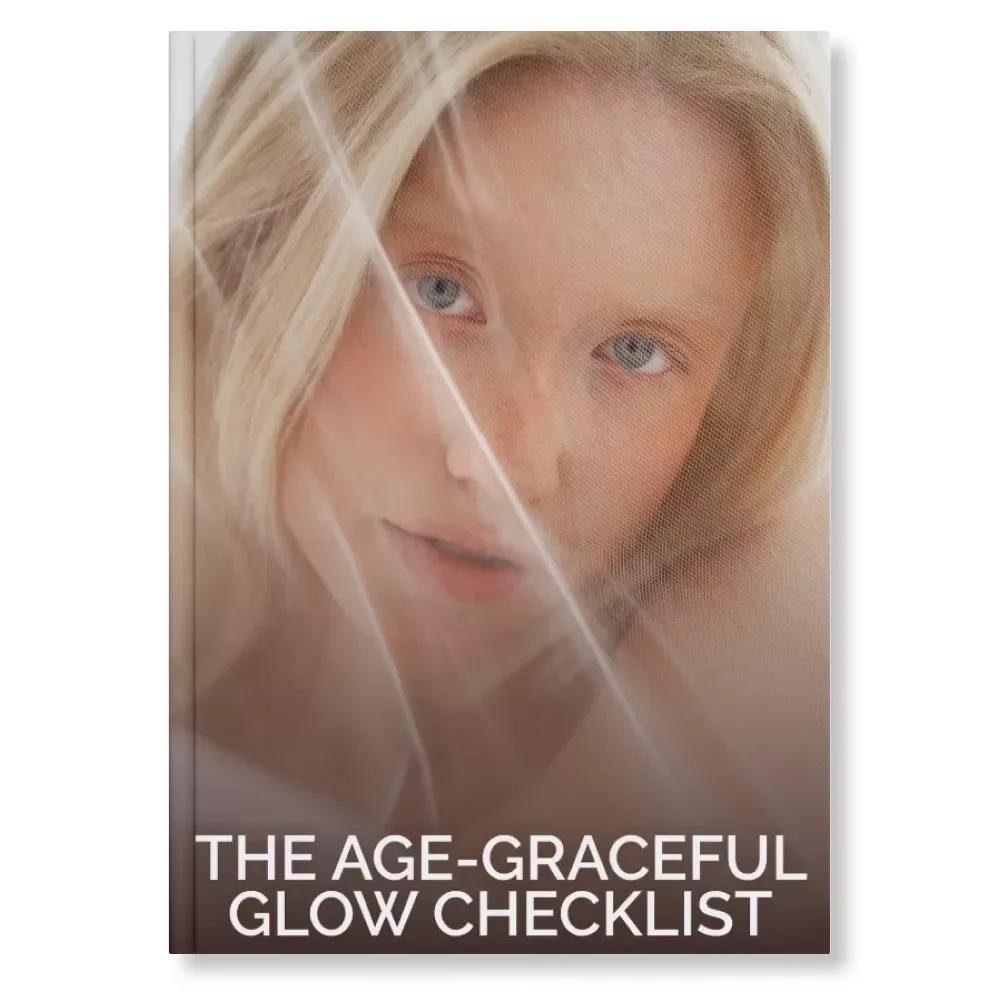 The Age-Graceful Glow Checklist | Gentle Skin Care Guide for Mature & Sensitive Skin | What to Do When Skin Sensitivity Increases with Age | Digital Self-Care Download