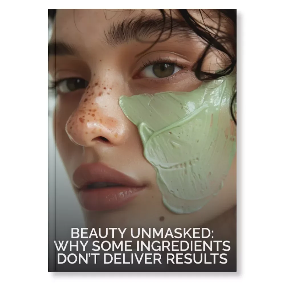 Beauty Unmasked: Why Some Ingredients Don’t Deliver Results | Skincare Science eBook | Understand Ingredient Effectiveness & Common Skincare Mistakes | Digital Download