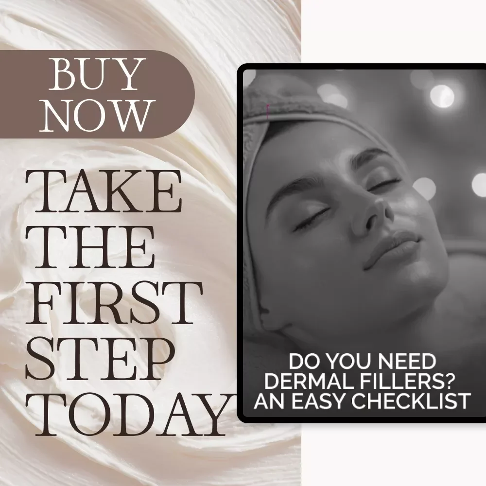 Do You Need Dermal Fillers? An Easy Checklist | Instant Digital Download | How to Know If You Need Dermal Fillers Guide for Face Volume, Wrinkles & Lip Enhancement