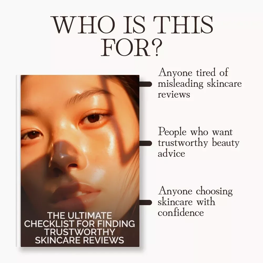 The Ultimate Checklist for Finding Trustworthy Skincare Reviews | Digital Download Guide for Beauty Lovers, Smart Shoppers & Skincare Enthusiasts | How to Find Trustworthy Skincare Reviews Printable PDF
