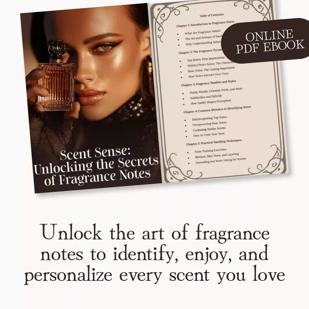 Scent Sense: Unlocking the Secrets of Fragrance Notes | Perfume Guide, Fragrance Families, AI Scent Analysis, Nose Training eBook for Beginners & Enthusiasts