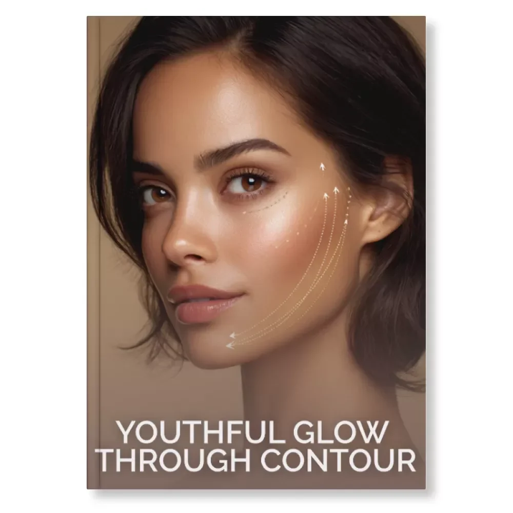 Youthful Glow Through Contour | Digital Guide for Beginners | How to Contour for a Youthful Appearance | Step-by-Step Makeup Tutorial + AI Beauty Prompts