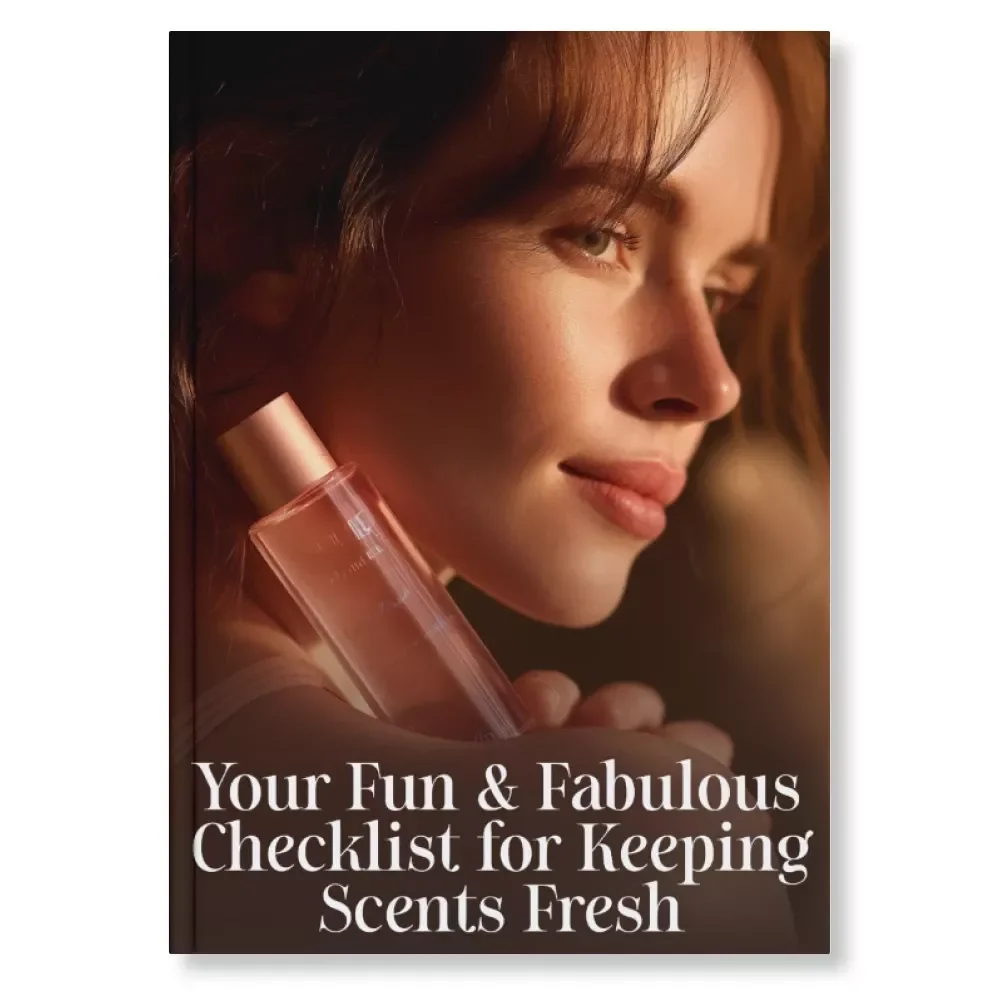 Your Fun & Fabulous Checklist for Keeping Scents Fresh | Printable Perfume Care Guide | Digital Download on how to store perfumes to maintain their scent | Fragrance Storage Tips & Organization Checklist