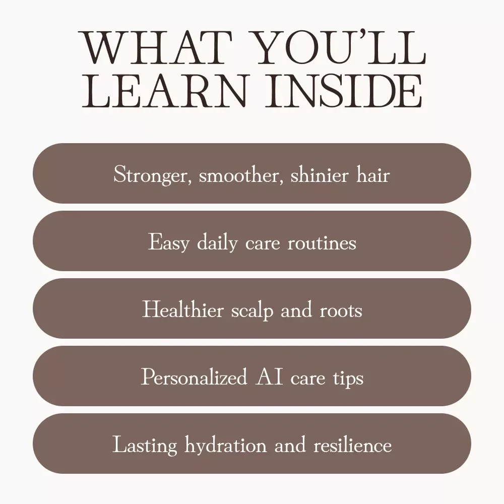 A Complete Guide to Healing Dry, Brittle Hair | Digital eBook on How to Address Dry Brittle Hair | Instant Download Self-Care & Hair Repair Manual