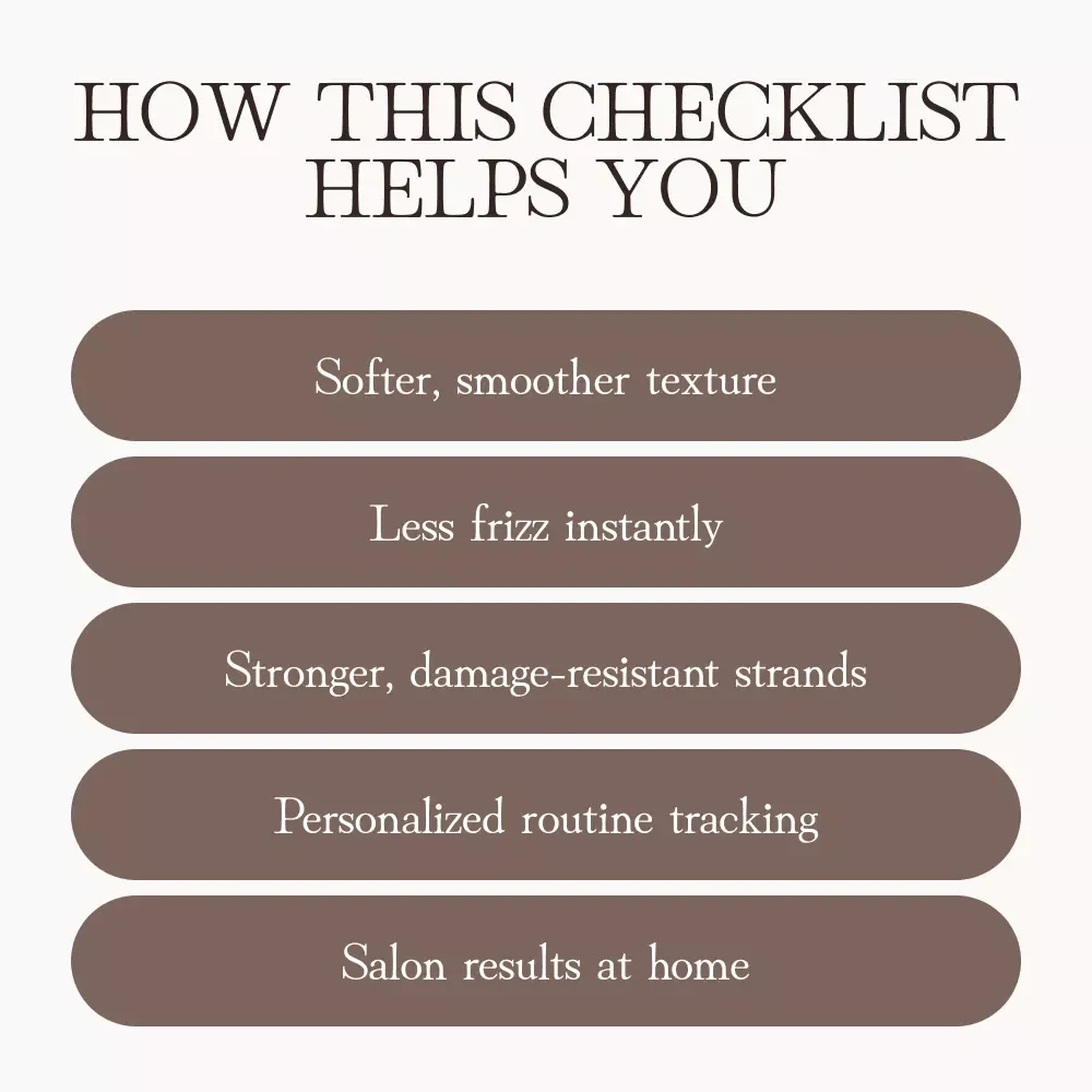Deep Hair Conditioning Checklist | Ultimate Guide for Shiny, Strong & Healthy Hair | Digital Download for All Hair Types | Benefits of Deep Conditioning Treatments