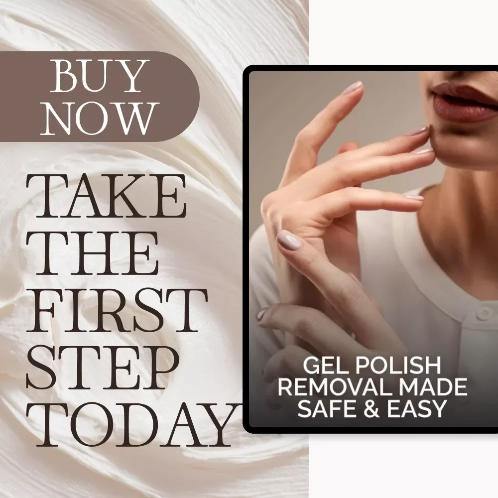 Gel Polish Removal Made Safe & Easy | Printable Nail Care Checklist | How to Remove Gel Polish Safely at Home | DIY Nail Removal Guide for Healthy Nails