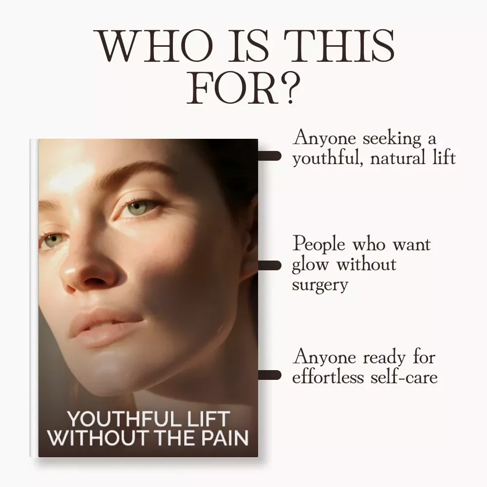 Youthful Lift Without the Pain | Printable Skincare Checklist for Natural Firming & Glow | how to treat sagging skin non-invasively | Anti-Aging Daily Routine Guide