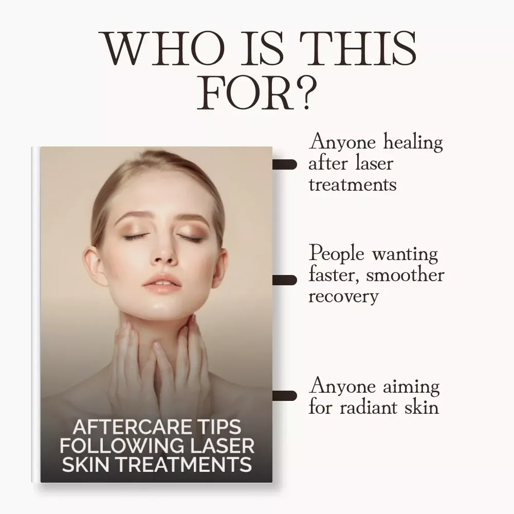 Aftercare Tips Following Laser Skin Treatments | Printable Skincare Recovery Checklist | Post-Laser Healing Guide for Glowing Results