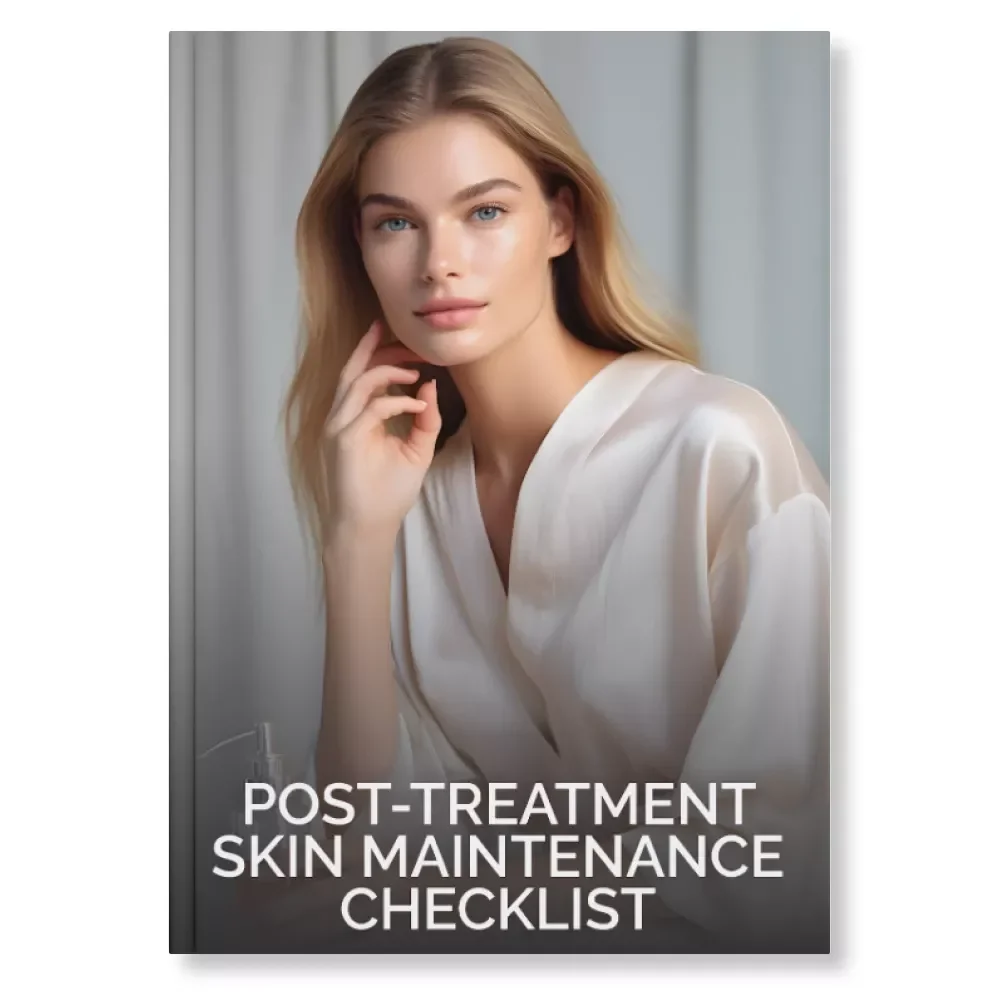Post-Treatment Skin Maintenance Checklist | Digital Download | How to Maintain Results After Professional Skin Treatments | Skincare Recovery Guide & Aftercare Planner