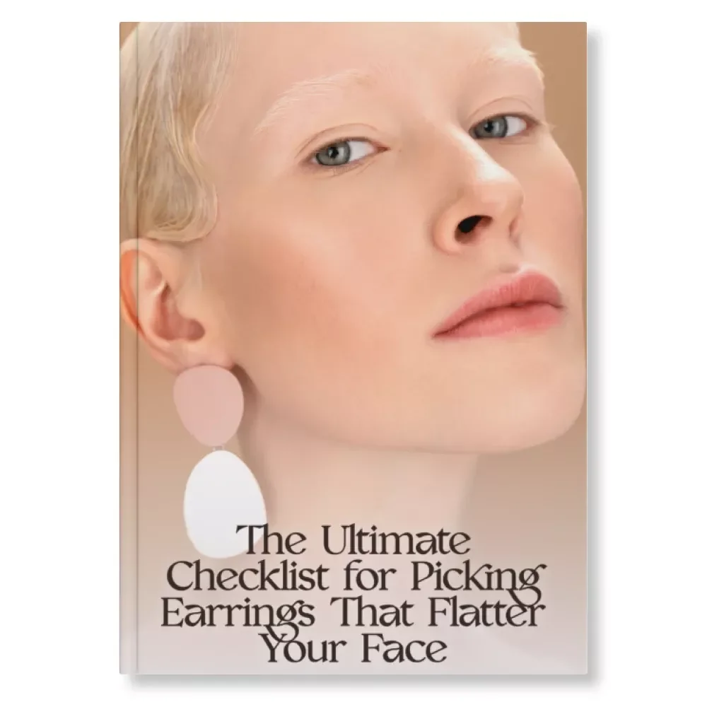 The Ultimate Checklist for Picking Earrings That Flatter Your Face | Printable eBook | Digital Style Guide | Face Shape Jewelry Tips | Instant Download