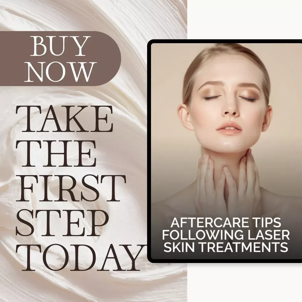 Aftercare Tips Following Laser Skin Treatments | Printable Skincare Recovery Checklist | Post-Laser Healing Guide for Glowing Results