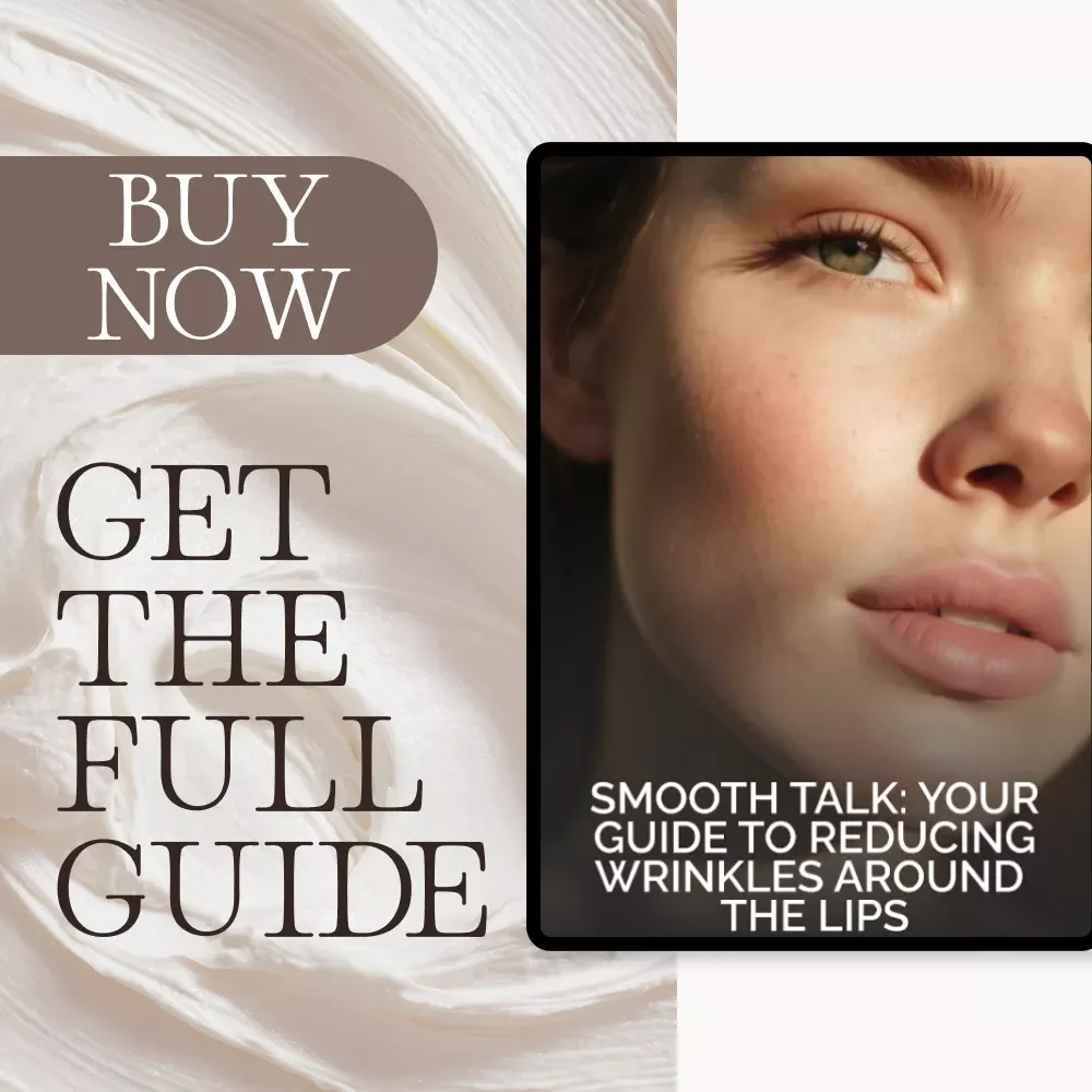 Smooth Talk: Your Guide to Reducing Wrinkles Around the Lips | Anti-Aging eBook, Skincare Routine Guide, How to Reduce Wrinkles Around Lips