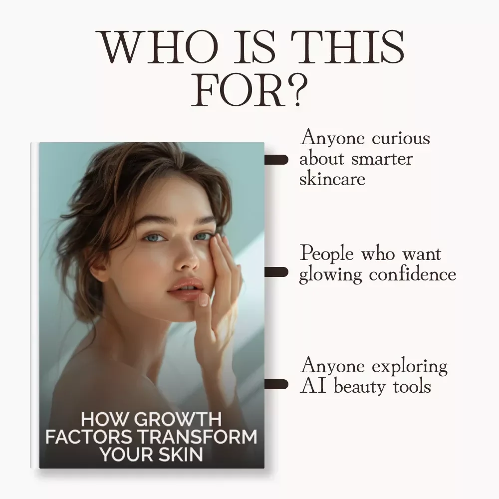 How Growth Factors Transform Your Skin | Skincare Guide for Understanding What Are Growth Factors in Skincare and Do They Help | Digital Download eBook for Glowing Skin & Smarter Beauty Routines