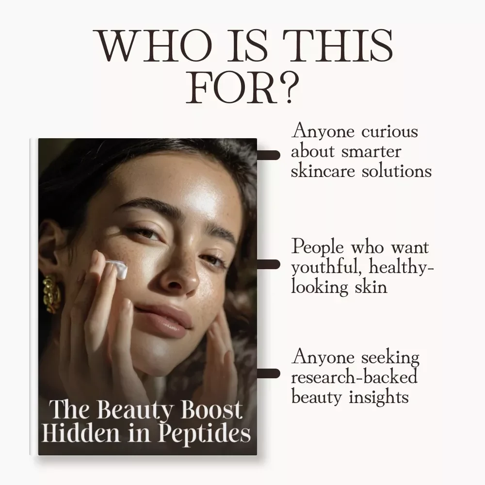 The Beauty Boost Hidden in Peptides | Skincare eBook on What Are Peptides and Do They Work for Skin Firming | Digital Download Anti-Aging Guide for Radiant, Firm Skin