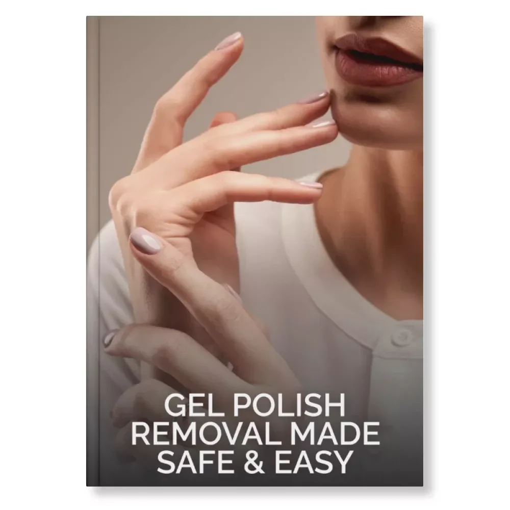Gel Polish Removal Made Safe & Easy | Printable Nail Care Checklist | How to Remove Gel Polish Safely at Home | DIY Nail Removal Guide for Healthy Nails